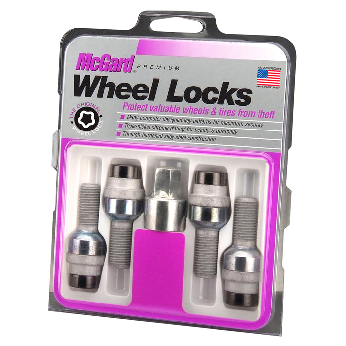 McGard 28320 Radius Seat Style Wheel Lock Bolts-Black - Truck Part Superstore