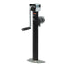 CURT 28358 Pipe-Mount Swivel Jack with Side Handle (5;000 lbs; 15in. Travel) - Truck Part Superstore