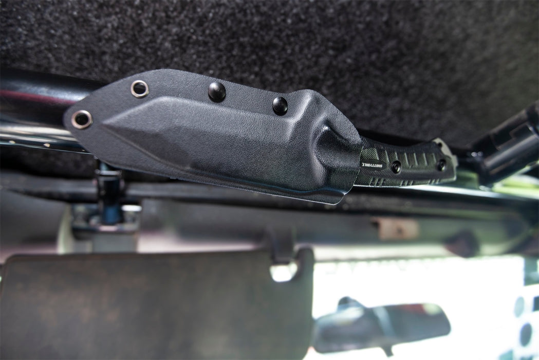 Smittybilt 2836 Survival Knife F.A.S.T. (Functional Agile Survival Trail) Knife 4 Inch Blade Black Smittybilt - Truck Part Superstore