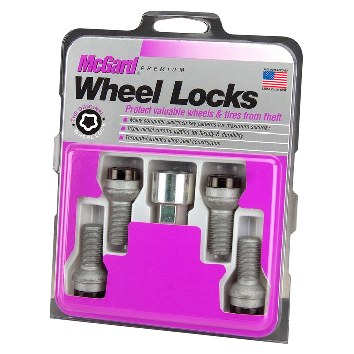 McGard 28374 Radius Seat Style Wheel Lock Bolts-Black - Truck Part Superstore