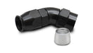 Vibrant Performance 28406 45 Degree Hose End Fitting; -6AN; - Truck Part Superstore