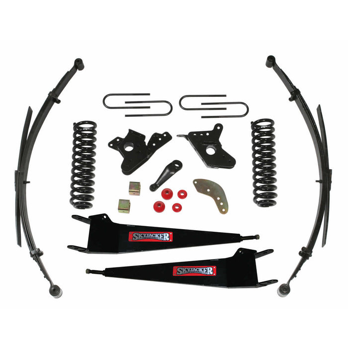 Skyjacker 284PKS-A F-150 Class II Lift Kit 4 Inch Lift 80-96 F-150 Includes Front/Rear Springs Radius Arm Brackets Bump Stops Rear U Bolt Kit Pitman Arm Skyjacker - Truck Part Superstore