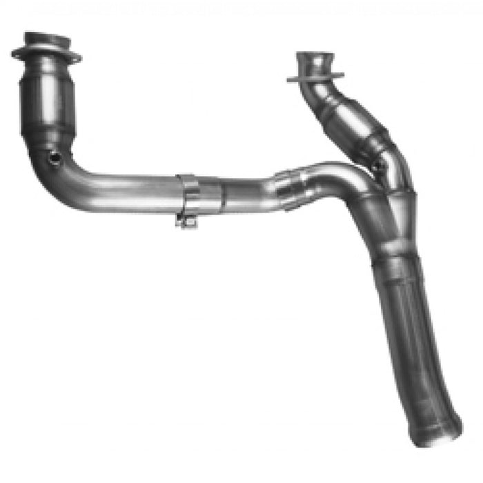 Kooks Custom Headers 28553200 3in. SS Catted Y-Pipe. 2009-2013 GM Truck 4.8L/5.3L. Connects to OEM. - Truck Part Superstore