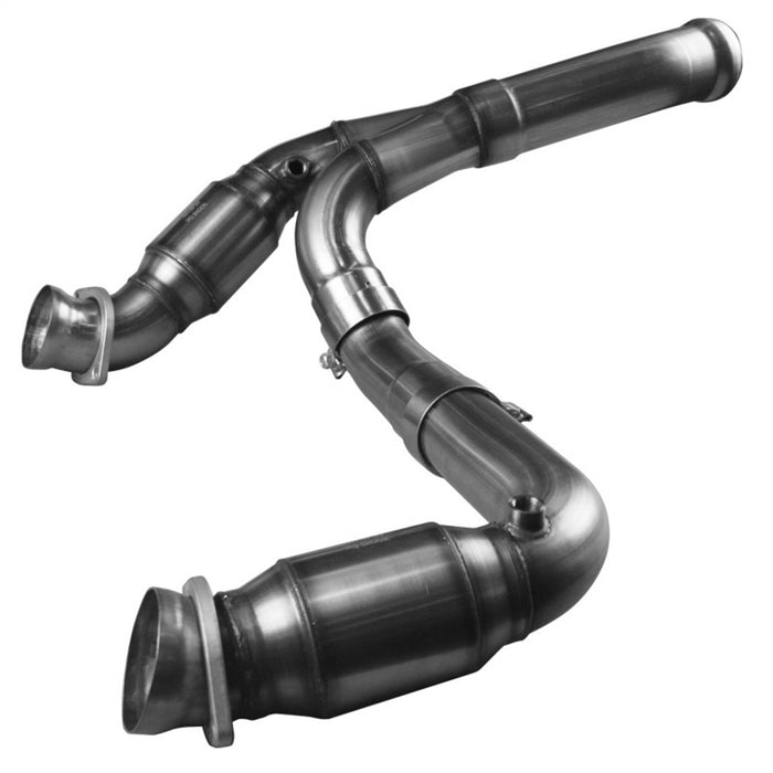 Kooks Custom Headers 28573200 3in. SS Catted Y-Pipe. 2011-2013 GM Truck 6.2L. Connects to OEM. - Truck Part Superstore