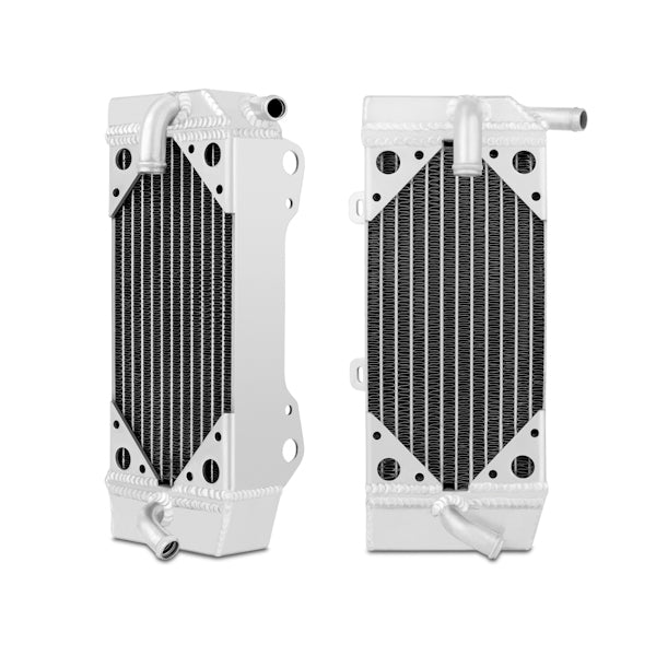 Mishimoto MMDB-CRF450R-05LX Braced Aluminum Dirt Bike Radiator, Left, for Honda CRF450R 2005-2008 - Truck Part Superstore