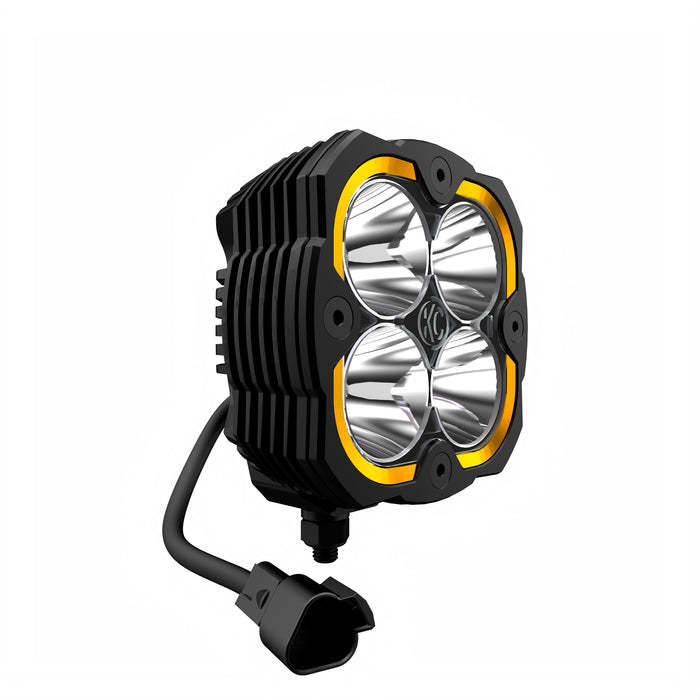 KC HiLiTES 286 KC FLEX ERA 4 LED 5in Spot 2-Light System Universal - Truck Part Superstore