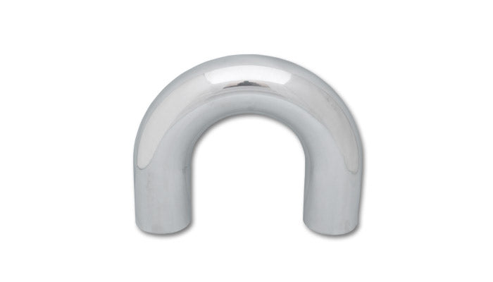 Vibrant Performance 2870 180 Degree Aluminum Bend; 3.5 in. O.D.; Polished; - Truck Part Superstore