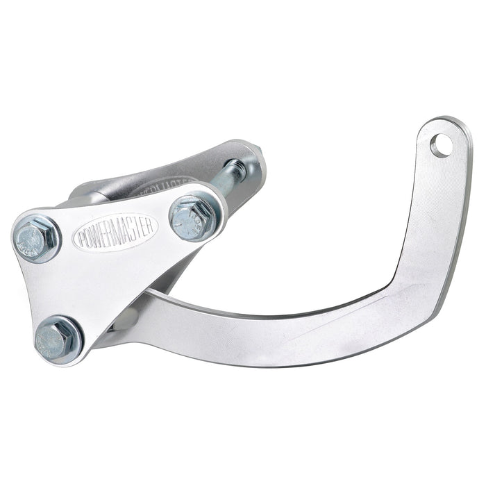 Powermaster Performance 2885 Low Mount Bracket; Fits Straight Mount 6.61 in.; Polished; - Truck Part Superstore