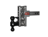 GEN-Y Hitch GH-224 MEGA-DUTY 2" Shank 5" Offset Drop 2K TW 16K Hitch with Dual-Ball & Pintle Lock - Truck Part Superstore