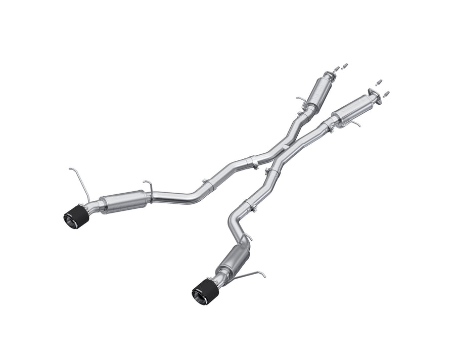 MBRP Exhaust S55253CF T304 Stainless Steel with Carbon Fiber Tips. - Truck Part Superstore