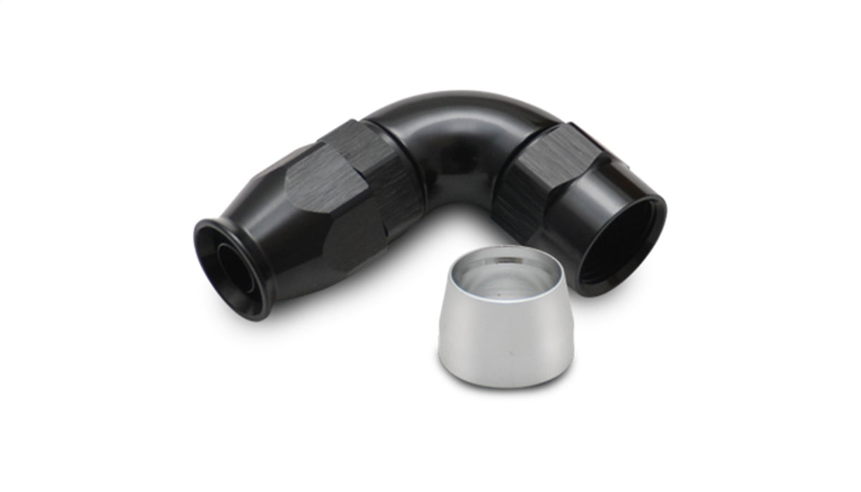 Vibrant Performance 28904 90 Degree Hose End Fitting; -4AN; for PTFE Lined Hose; - Truck Part Superstore