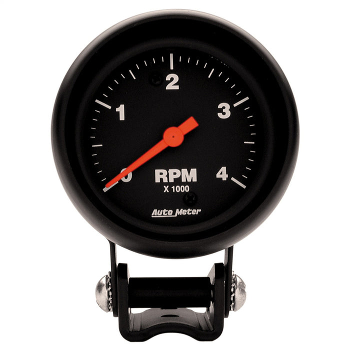 AutoMeter 2890 GAUGE; TACHOMETER; 2 5/8in.; 4K RPM; PEDESTAL; Z-SERIES - Truck Part Superstore