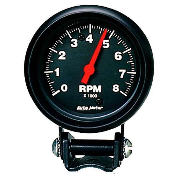 AutoMeter 2892 GAUGE; TACHOMETER; 2 5/8in.; 8K RPM; PEDESTAL; Z-SERIES - Truck Part Superstore