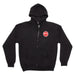 Edelbrock 289308 SWEATSHIRT; ZIP HOODIE SINCE 1938 BLACK (3XL) - Truck Part Superstore