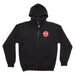 Edelbrock 289308 SWEATSHIRT; ZIP HOODIE SINCE 1938 BLACK (3XL) - Truck Part Superstore