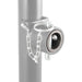 CURT 28931 CURT 28931 Replacement Swivel Jack Male Pipe Mount; 9/16-Inch Pin Hole - Truck Part Superstore