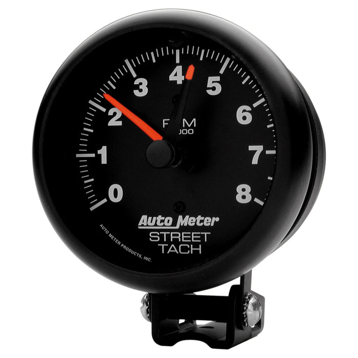 AutoMeter 2894 GAUGE; TACHOMETER; 3 3/4in.; 8K RPM; PEDESTAL W/RED LINE; Z-SERIES - Truck Part Superstore