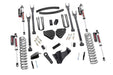 Rough Country 57850 6 Inch Ford 4-Link Suspension Lift Kit w/Vertex Shocks 05-07 F-250/350 Gas-w/o Overloads Rough Country - Truck Part Superstore