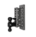 GEN-Y Hitch GH-124 MEGA-DUTY 2" Bolt-On 7.5" Drop 2K TW 16K Hitch with Dual-Ball & Pintle Lock - Truck Part Superstore