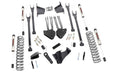 Rough Country 59170 8 Inch Ford 4-Link Suspension Lift Kit w/V2 Shocks 05-07 F-250/350 4WD Diesel Rough Country - Truck Part Superstore
