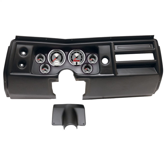 AutoMeter 2901-01 DIRECT FIT DASH KIT; (3 3/8in. X2; 2 1/16in. X4); CHEVY CHEVELLE NO VENT 68; AME - Truck Part Superstore