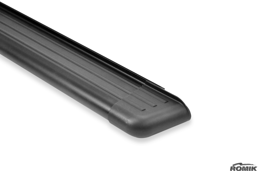 Romik 29015419 Volkswagen Atlas SUV Running Boards RB2 Side Steps 2018-2020 Anodized Black Romik - Truck Part Superstore