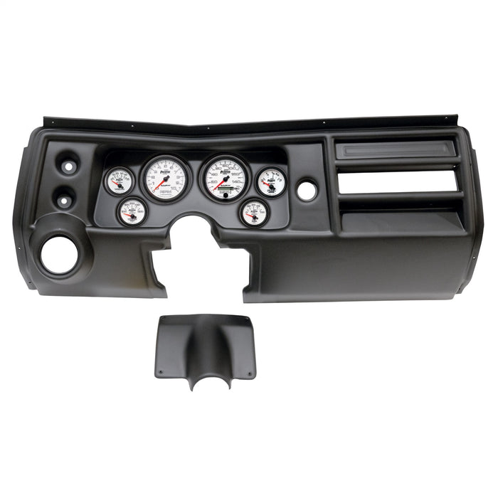 AutoMeter 2902-10 DIRECT FIT DASH KIT; (3 3/8in. X2; 2 1/16in. X4); CHEVY CHEVELLE VENT 68; PHANTO - Truck Part Superstore