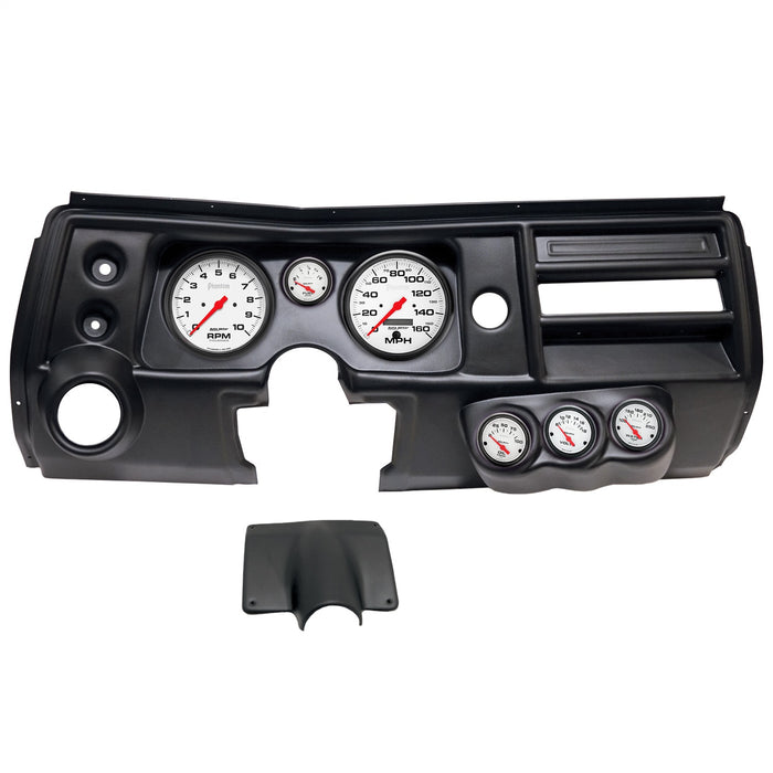 AutoMeter 2904-09 DIRECT FIT DASH KIT; (5in. X2; 2 1/16in. X4); CHEVY CHEVELLE VENT 68; PHANTOM - Truck Part Superstore