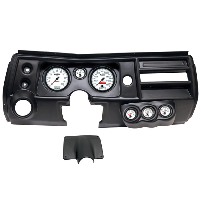 AutoMeter 2904-10 DIRECT FIT DASH KIT; (5in. X2; 2 1/16in. X4); CHEVY CHEVELLE VENT 68; PHANTOM II - Truck Part Superstore
