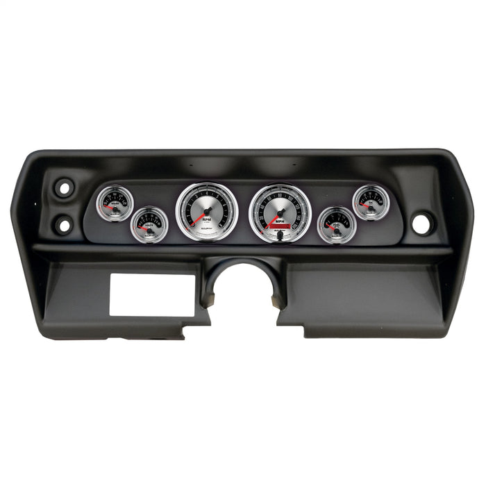 AutoMeter 2905-01 DIRECT FIT DASH KIT; (3 3/8in. X2; 2 1/16in. X4); CHEVY NOVA 68; AMERICAN MUSCLE - Truck Part Superstore