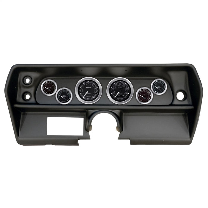 AutoMeter 2905-04 DIRECT FIT DASH KIT; (3 3/8in. X2; 2 1/16in. X4); CHEVY NOVA 68; CHRONO - Truck Part Superstore