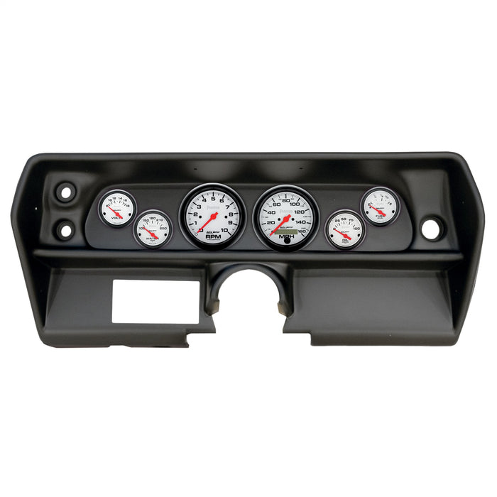 AutoMeter 2905-09 DIRECT FIT DASH KIT; (3 3/8in. X2; 2 1/16in. X4); CHEVY NOVA 68; PHANTOM - Truck Part Superstore