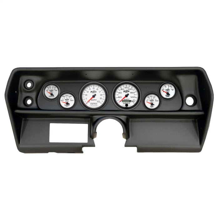 AutoMeter 2905-10 DIRECT FIT DASH KIT; (3 3/8in. X2; 2 1/16in. X4); CHEVY NOVA 68; PHANTOM II - Truck Part Superstore