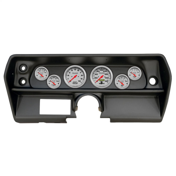 AutoMeter 2905-13 DIRECT FIT DASH KIT; (3 3/8in. X2; 2 1/16in. X4); CHEVY NOVA 68; ULTRA-LITE - Truck Part Superstore