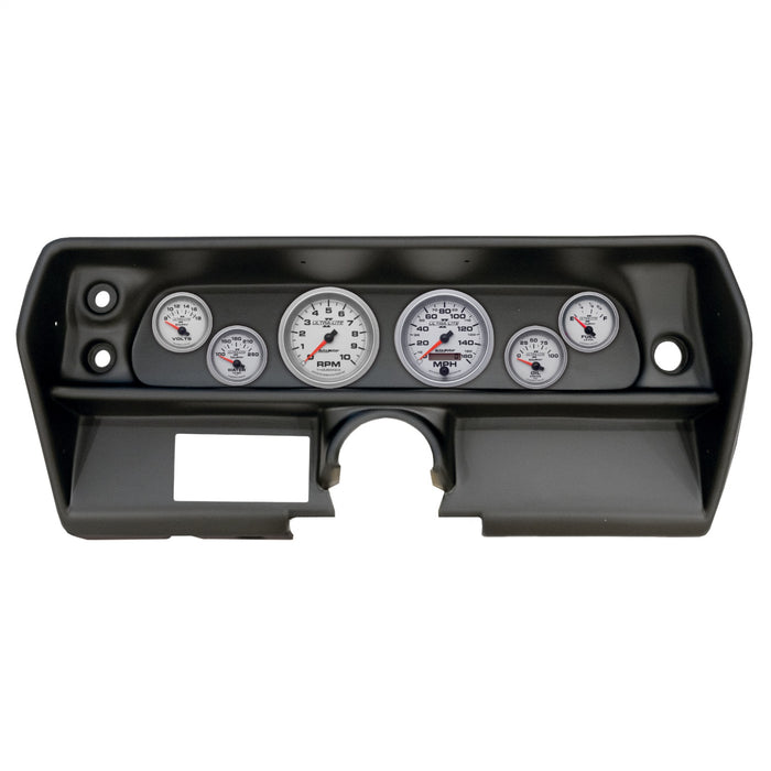 AutoMeter 2905-14 DIRECT FIT DASH KIT; (3 3/8in. X2; 2 1/16in. X4); CHEVY NOVA 68; ULTRA-LITE II - Truck Part Superstore