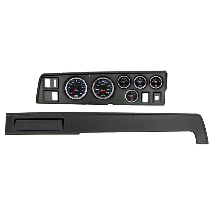 AutoMeter 2907-05 DIRECT FIT DASH KIT; (3 3/8in. X2; 2 1/16in. X4); DODGE CHARGER 68-70; COBALT - Truck Part Superstore