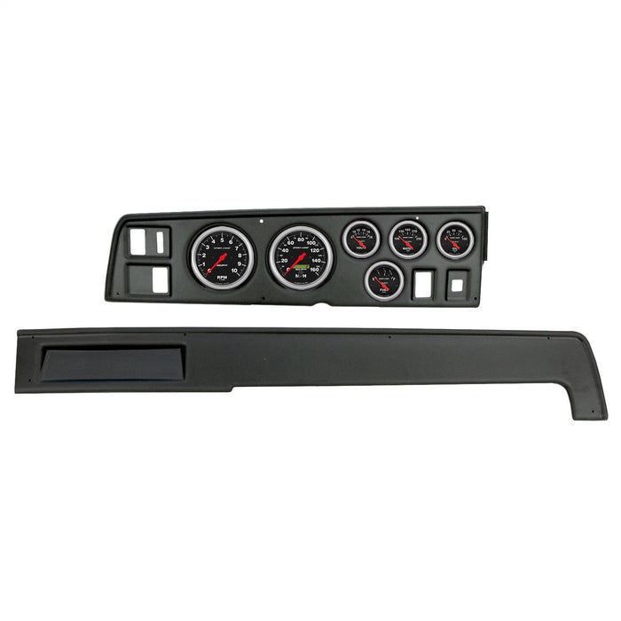 AutoMeter 2907-11 DIRECT FIT DASH KIT; (3 3/8in. X2; 2 1/16in. X4); DODGE CHARGER 68-70; SPORT-COM - Truck Part Superstore