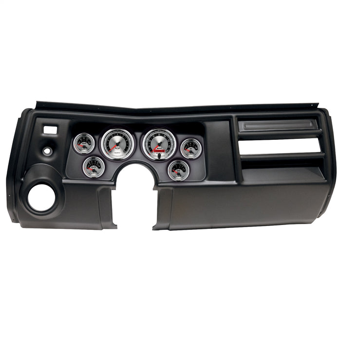 AutoMeter 2909-01 DIRECT FIT DASH KIT; (3 3/8in. X2; 2 1/16in. X4); CHEVY CHEVELLE VENT 69; AMERIC - Truck Part Superstore