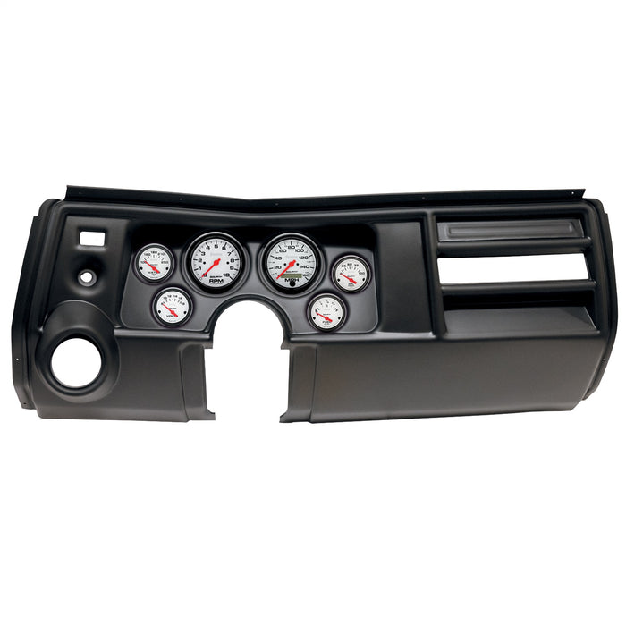 AutoMeter 2909-09 DIRECT FIT DASH KIT; (3 3/8in. X2; 2 1/16in. X4); CHEVY CHEVELLE VENT 69; PHANTO - Truck Part Superstore