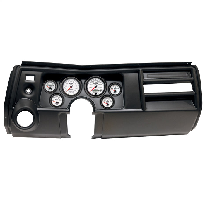 AutoMeter 2909-10 DIRECT FIT DASH KIT; (3 3/8in. X2; 2 1/16in. X4); CHEVY CHEVELLE VENT 69; PHANTO - Truck Part Superstore