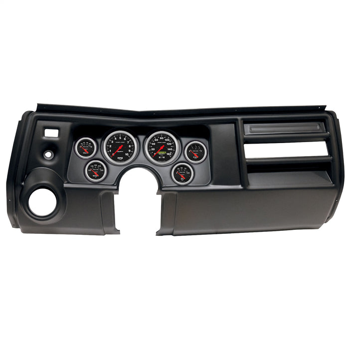AutoMeter 2909-11 DIRECT FIT DASH KIT; (3 3/8in. X2; 2 1/16in. X4); CHEVY CHEVELLE VENT 69; SPORT- - Truck Part Superstore