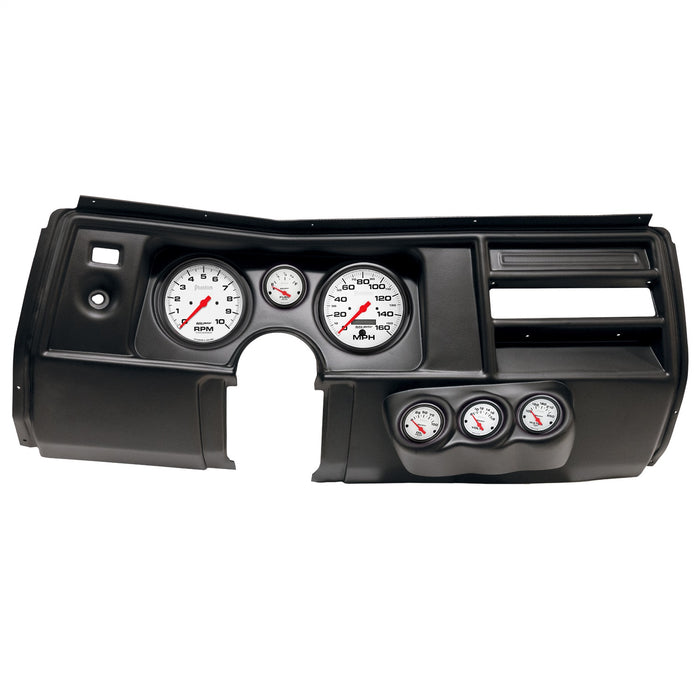 AutoMeter 2910-09 DIRECT FIT DASH KIT; (5in. X2; 2 1/16in. X4); CHEVY CHEVELLE NO VENT 69; PHANTOM - Truck Part Superstore