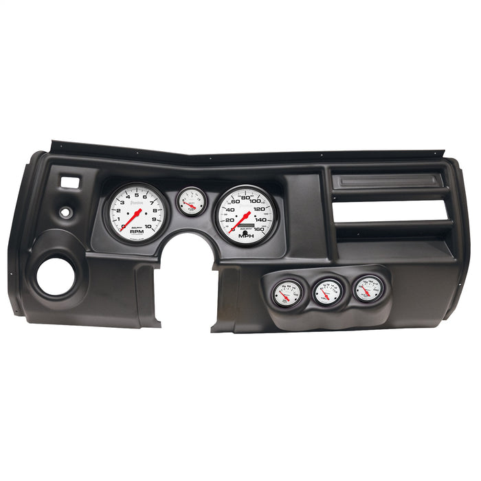 AutoMeter 2911-09 DIRECT FIT DASH KIT; (5in. X2; 2 1/16in. X4); CHEVY CHEVELLE VENT 69; PHANTOM - Truck Part Superstore