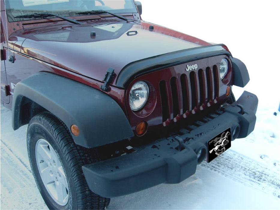 Stampede 2911-2 Vigilante Premium Hood Protector; Smoke; - Truck Part Superstore