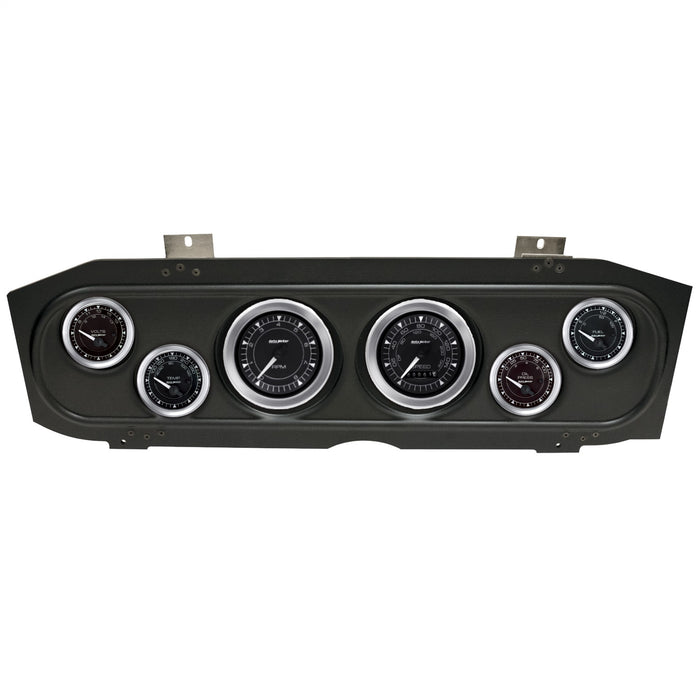 AutoMeter 2913-04 DIRECT FIT DASH KIT; (3 3/8in. X2; 2 1/16in. X4); MERC COUGAR 69-70; CHRONO - Truck Part Superstore