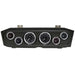 AutoMeter 2913-04 DIRECT FIT DASH KIT; (3 3/8in. X2; 2 1/16in. X4); MERC COUGAR 69-70; CHRONO - Truck Part Superstore