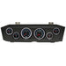 AutoMeter 2913-05 DIRECT FIT DASH KIT; (3 3/8in. X2; 2 1/16in. X4); MERC COUGAR 69-70; COBALT - Truck Part Superstore