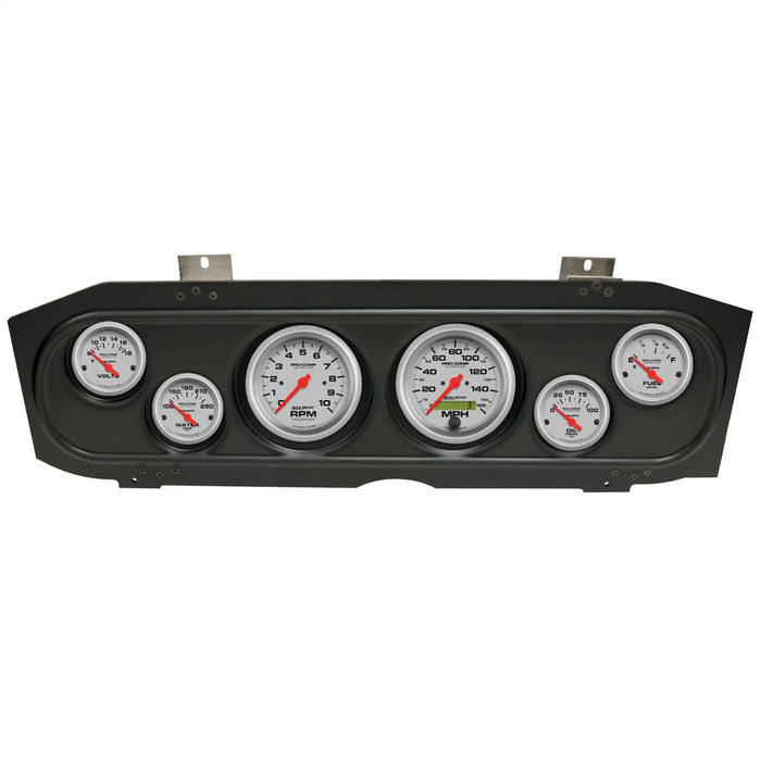 AutoMeter 2913-13 DIRECT FIT DASH KIT; (3 3/8in. X2; 2 1/16in. X4); MERC COUGAR 69-70; ULTRA-LITE - Truck Part Superstore