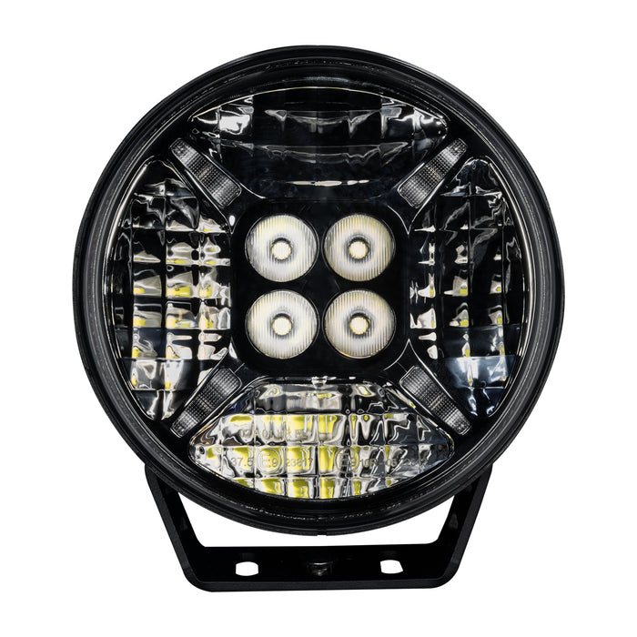 Oracle Lighting 2915-023 7" Multifunction 60W LED Spotlight Round Post Mount - Truck Part Superstore
