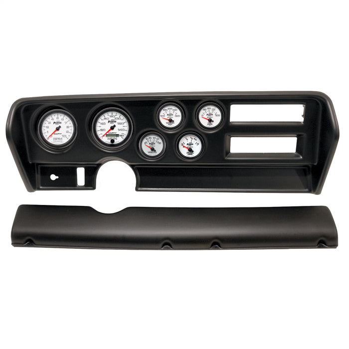 AutoMeter 2915-10 DIRECT FIT DASH KIT; (3 3/8in. X2; 2 1/16in. X4); PONTIAC GTO AC 70-72; PHANTOM - Truck Part Superstore